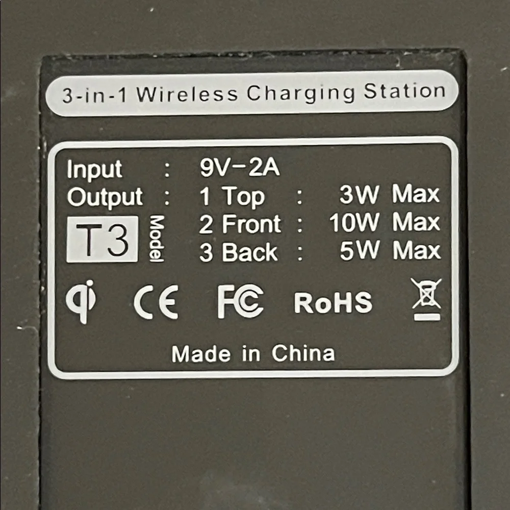 3-in-1 Wireless Charging Station